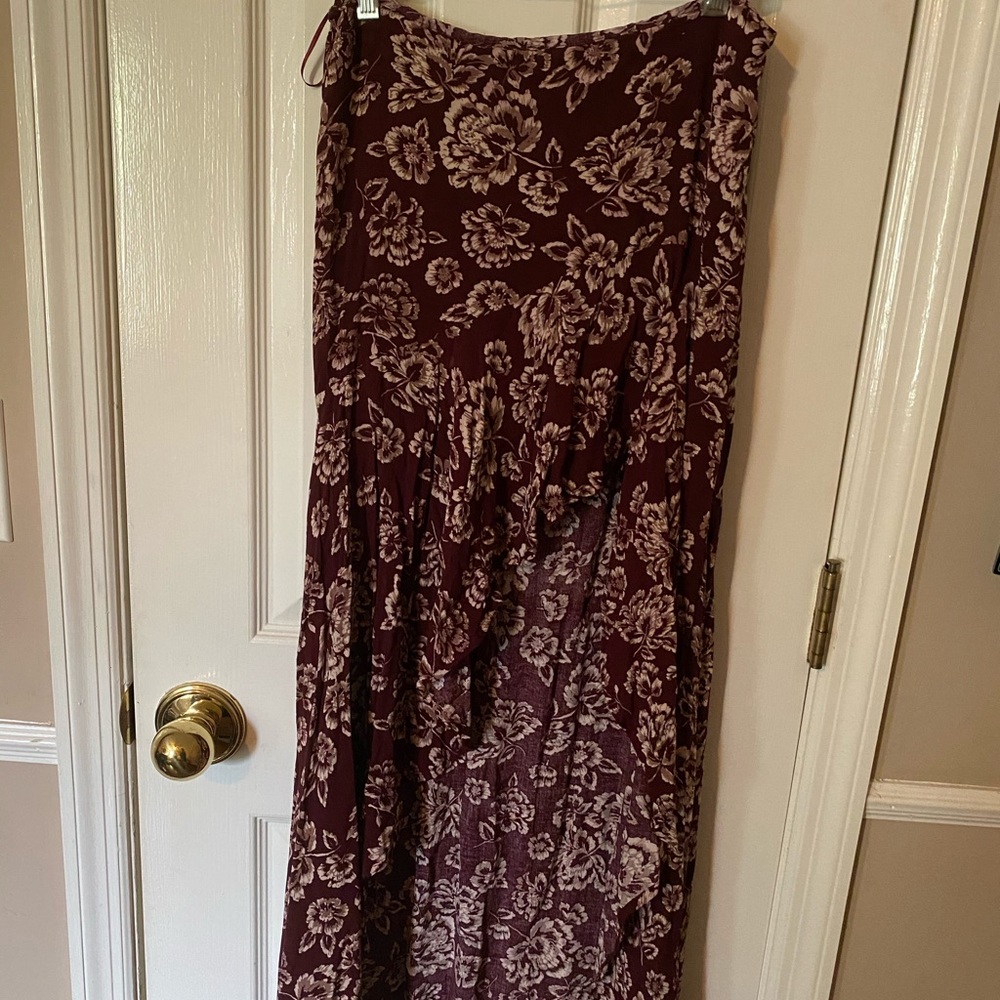 High-low skirt